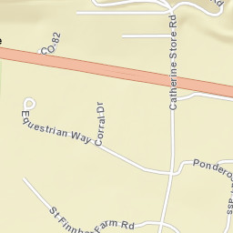 Catherine Colorado Street Map