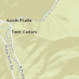 South Platte Colorado Street Map