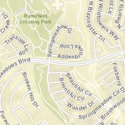 The Meadows, Castle Rock, CO, USA Street Map