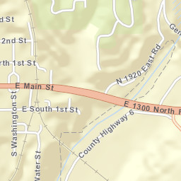 231-299 East Main Street, Shelbyville, IL Street Map