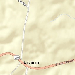 Layman Ohio Street Map