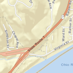 Friendly Acres Ohio Street Map