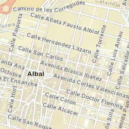 Albal Street Map
