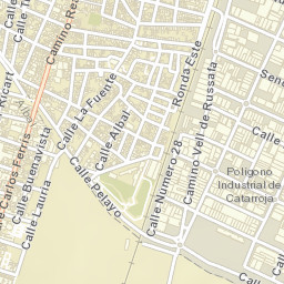 Catarroja Street Map