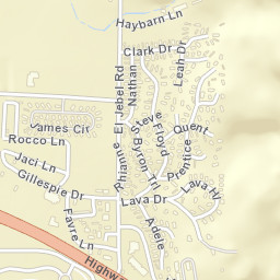 El Jebel Street Map