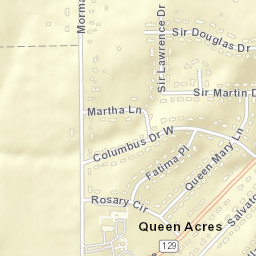 Queen Acres Ohio Street Map