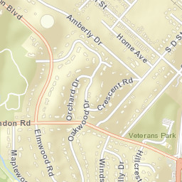 Forest Hills Ohio Street Map