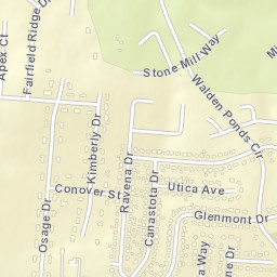 Normandy Heights Ohio Street Map