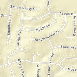 Snow Hill Ohio Street Map