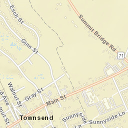 Townsend Delaware Street Map