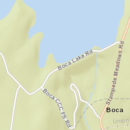 Boca California Street Map