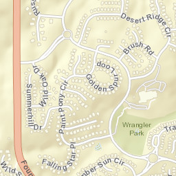 Autumn Sage Street, Castle Rock, CO Street Map