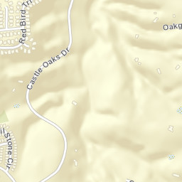 Castle Oaks Colorado Street Map