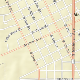 501-599 Archer Avenue, Marshall, IL 62441 Street Map