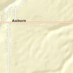 Auburn Ohio Street Map