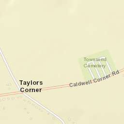 Taylors Corner Delaware Street Map