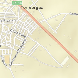 Torreorgaz Street Map