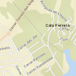 Cala d'Or Street Map