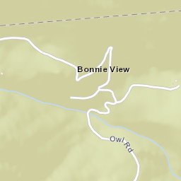 Bonnie View California Street Map