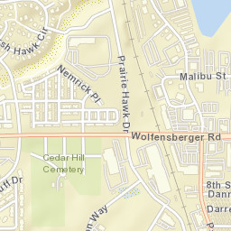 498-540 East Wolfensberger Road, Castle Rock Street Map