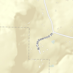 Castlewood North Colorado Street Map