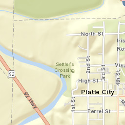 500-598 North 3 Street, Platte City, MO Street Map