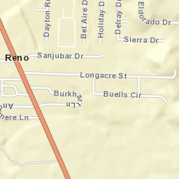 Reno Ohio Street Map