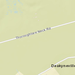 Deakyneville Delaware Street Map