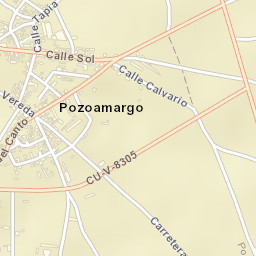 Pozoamargo Street Map
