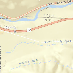 Emma Colorado Street Map