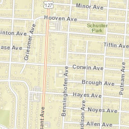Griesmer Addition Ohio Street Map