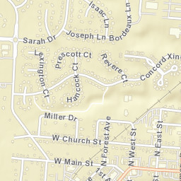 Mason Ohio Street Map