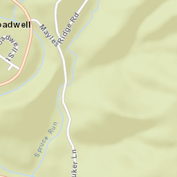 Broadwell Ohio Street Map