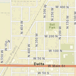 201-299 W Main St, Delta, UT 84624 Street Map