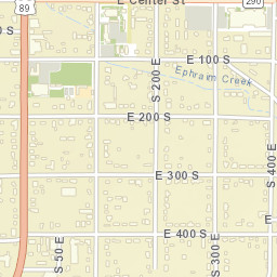 101-151 E Center St, Ephraim, UT 84627 Street Map