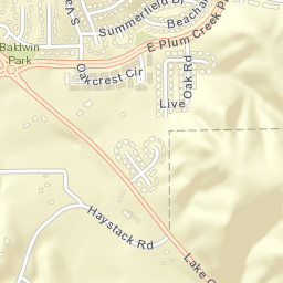 1523 Live Oak Road, Castle Rock, CO 80104 Street Map