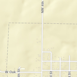 810-812 W Oak Ave Miltonvale KS Street Map