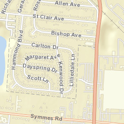 Schenck Ohio Street Map