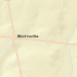 Morrisville Ohio Street Map