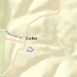 Cutler Ohio Street Map