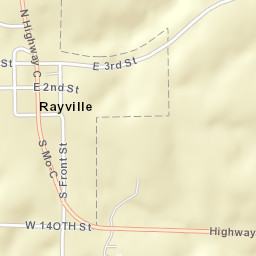 West 136th Street, Richmond, MO 64085 Street Map