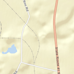 Thrifton Ohio Street Map