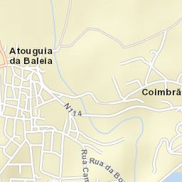 Atouguia da Baleia Street Map
