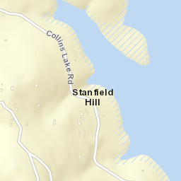 Stanfield Hill California Street Map