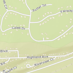 Olympic Heights California Street Map