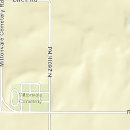 260th Rd Miltonvale KS 67466 Street Map