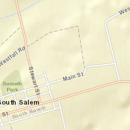 South Salem Ohio Street Map