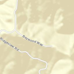 Ridgewood Park California Street Map