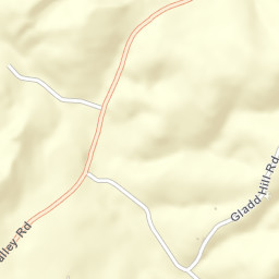 Birchville California Street Map