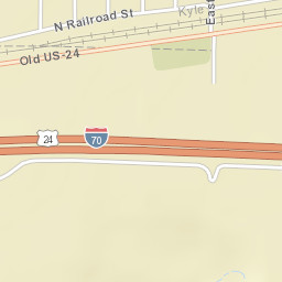 Eastern Ave Kanorado KS 67741 Street Map